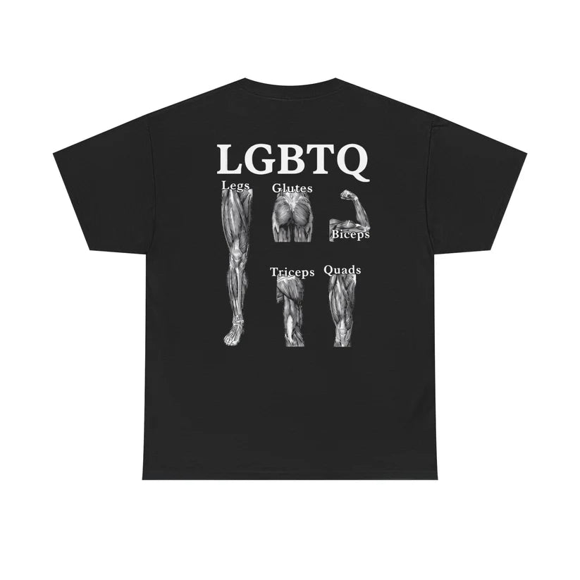 LGBTQ GYM T-SHIRT (BACK PRINT)
