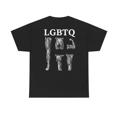 LGBTQ GYM T-SHIRT (BACK PRINT)