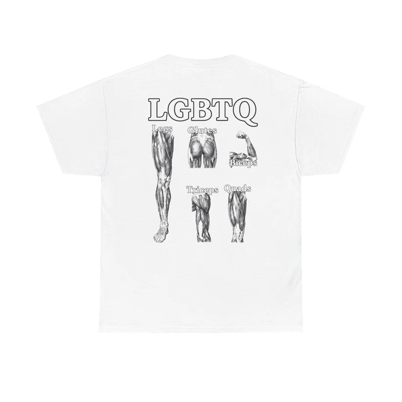LGBTQ GYM T-SHIRT (BACK PRINT)
