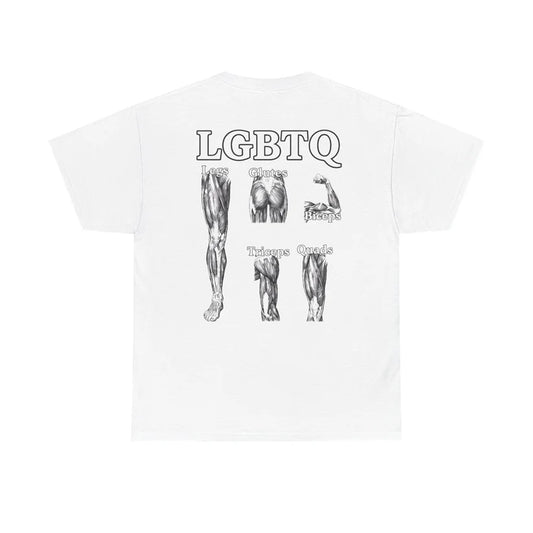 LGBTQ GYM T-SHIRT (BACK PRINT)